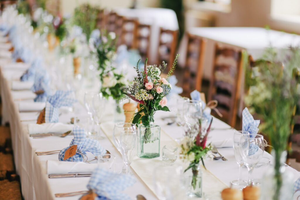 Wedding Catering Setup
